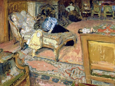 Confiance (Les enfants Bernheim dans le salon) - Edouard Vuillard